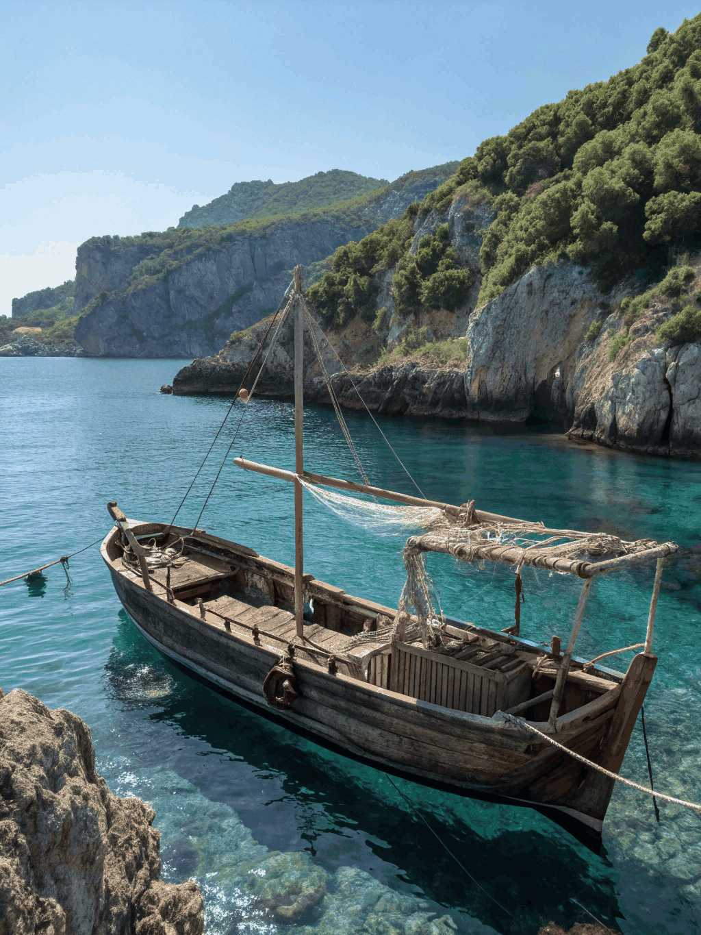 Traditional banca boat