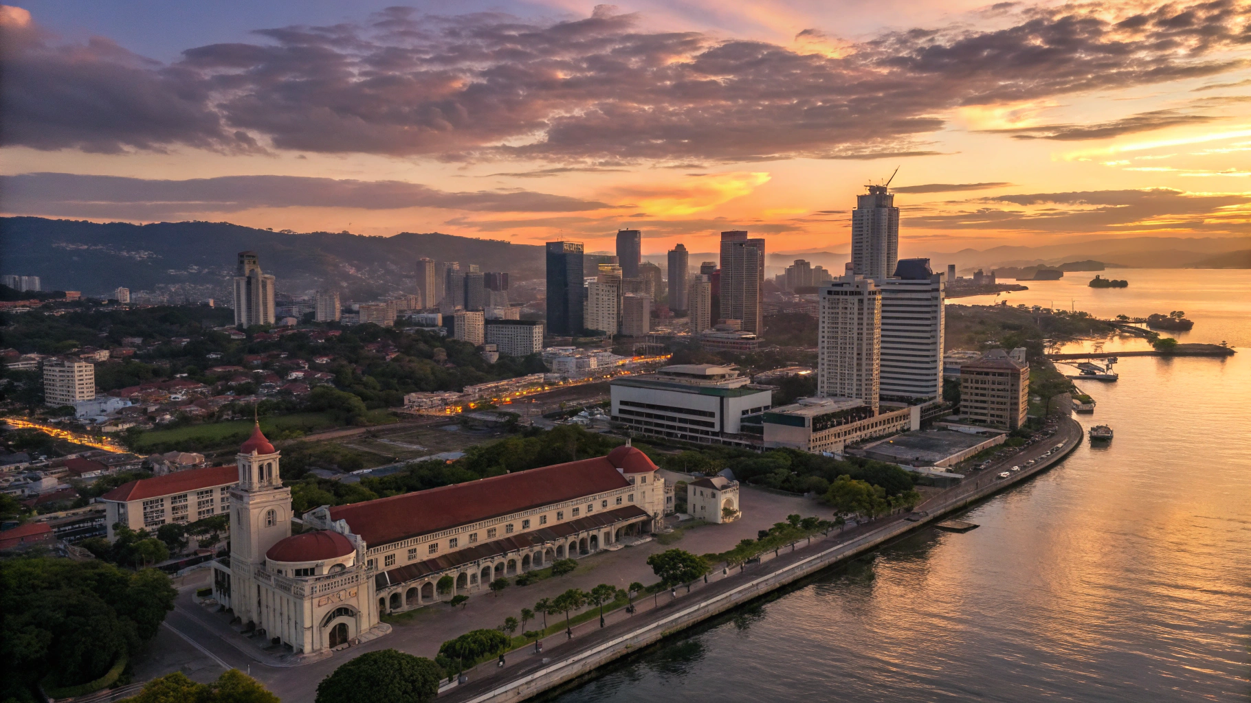 Cebu city skyline