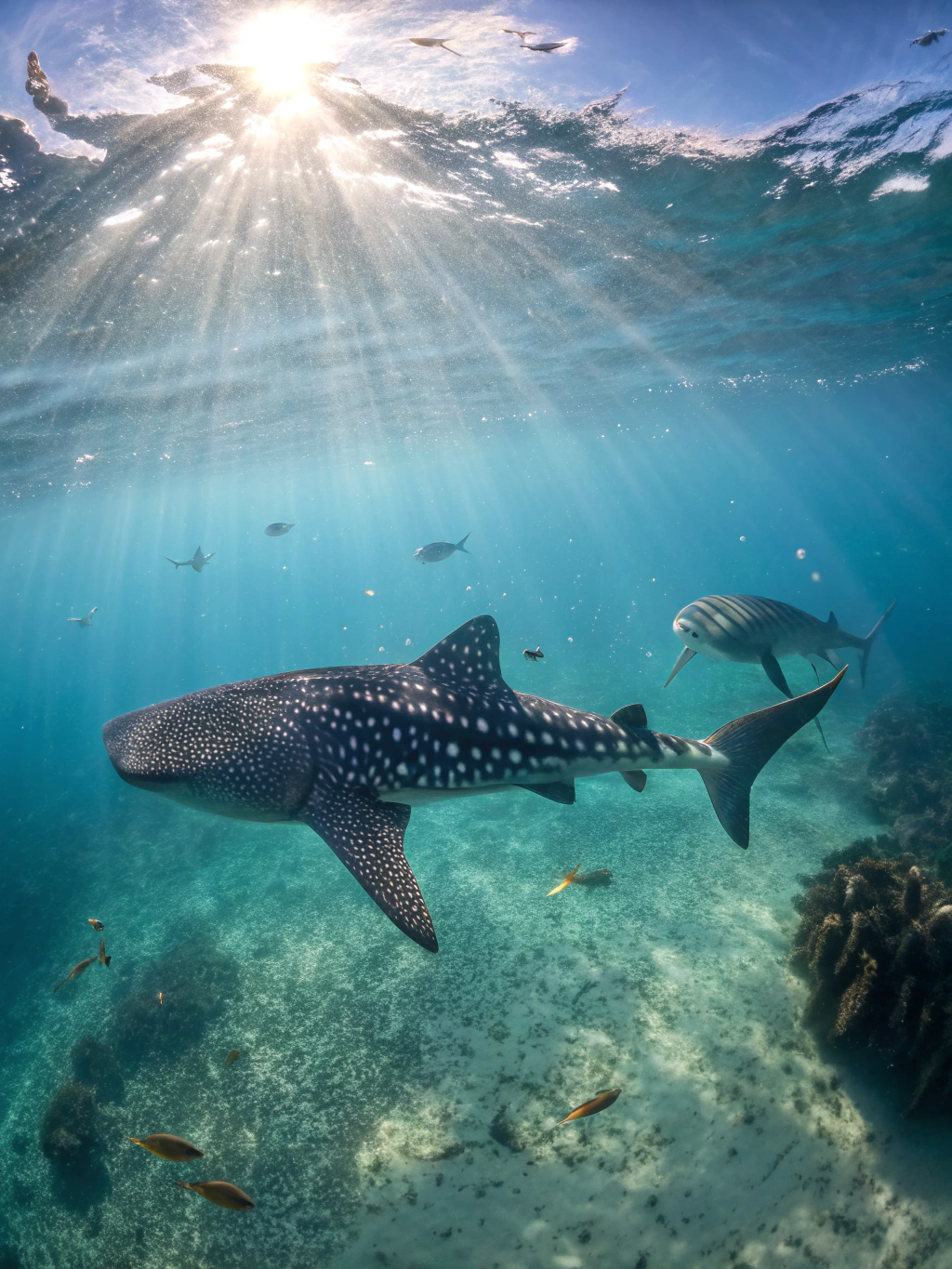 Whale shark in Oslob