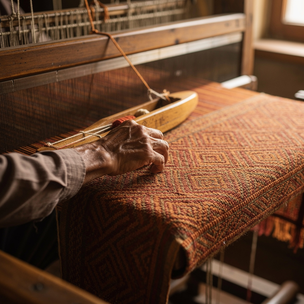 Local artisans crafting traditional Cebuano handicrafts
