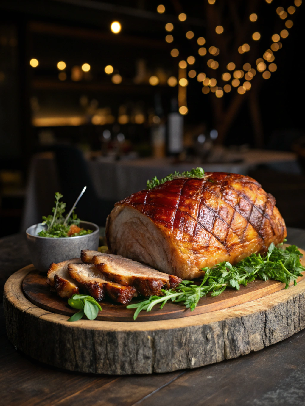 Crispy golden roasted Lechon Cebu