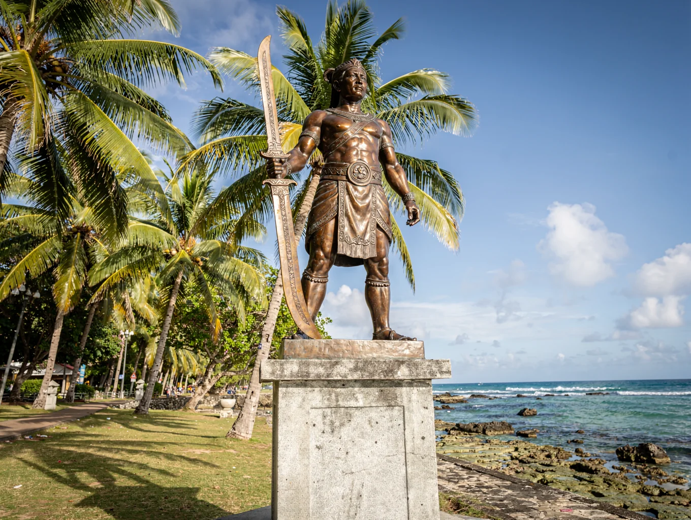 Lapu-Lapu monument at Mactan Shrine